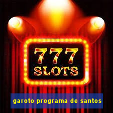 garoto programa de santos